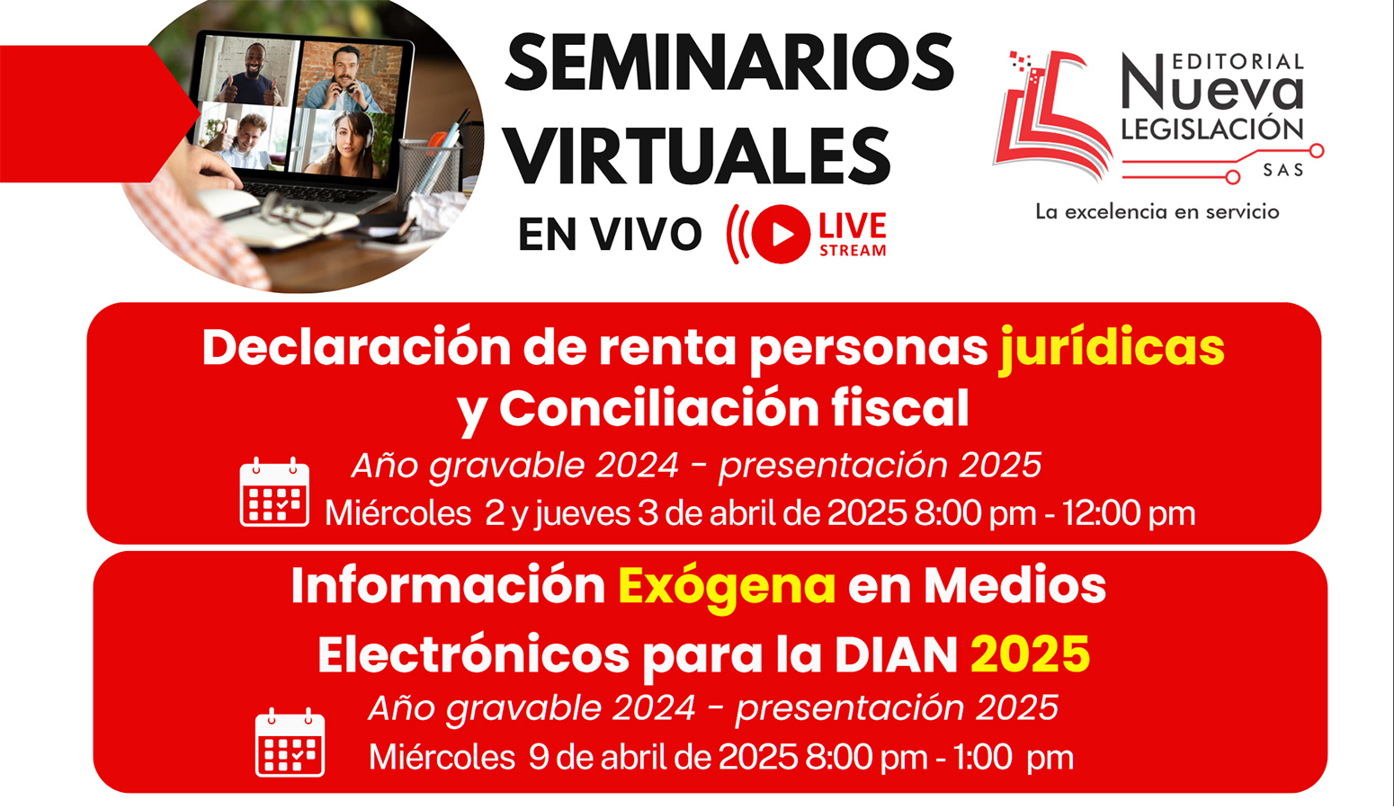 Seminarios en Vivo